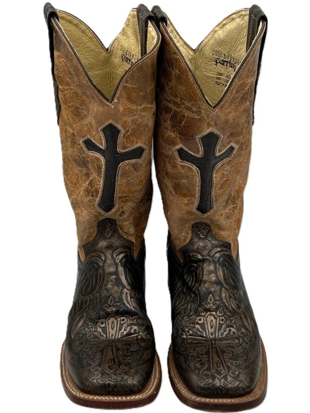 Ferrini Women's Black and Brown Boots